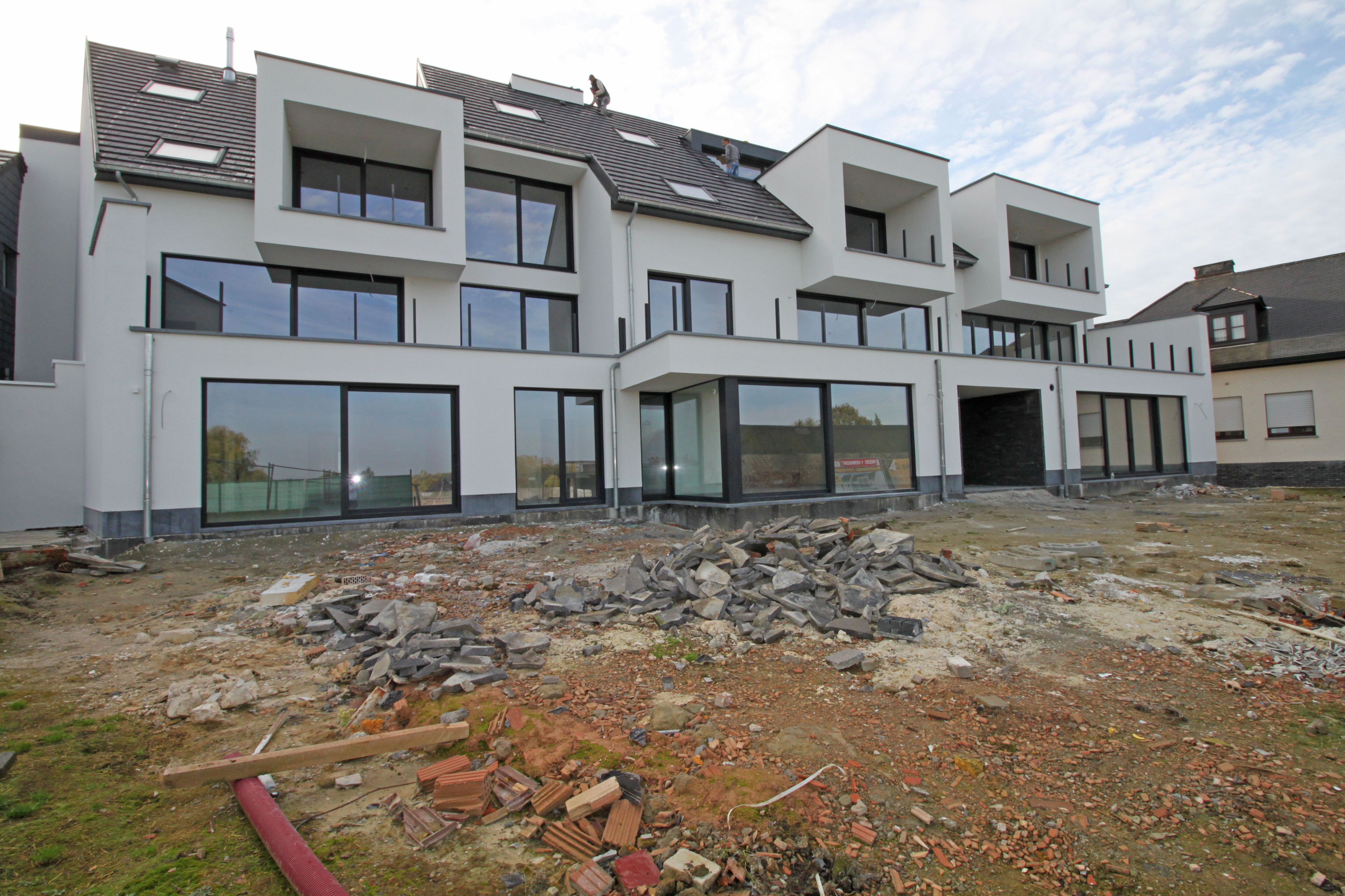 Gevelrenovatie appartementsgebouw